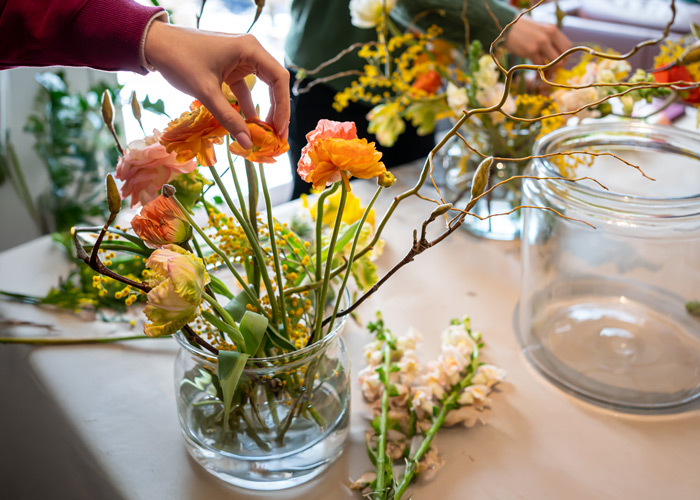 Échoppe Végétale _ Artisan fleuriste_ Messein en Lorraine _ Composition, fleurs et plantes _ Ateliers