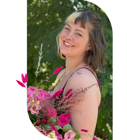 Échoppe Végétale _ Artisan fleuriste_ Messein en Lorraine _ Composition, fleurs et plantes _ Léonie
